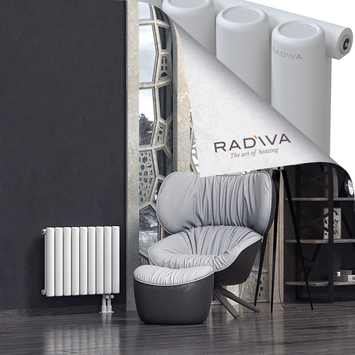 Mati Aluminium Radiator 500x662 White Bottom Right 50mm