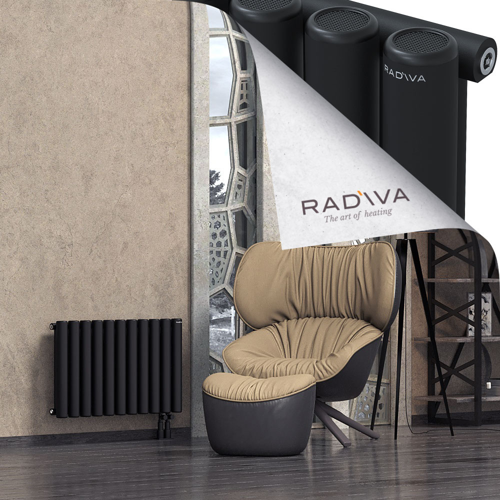 Mati Aluminium Radiator 500x810 Black - 4