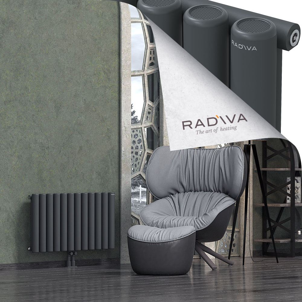 Mati Aluminium Radiator 500x884 Dark Anthracite - 2