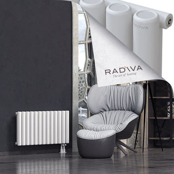 Mati Aluminium Radiator 500x958 White Bottom Right 50mm