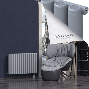 Mati Aluminium Radiator 600x1032 Grey Bottom Right 50mm