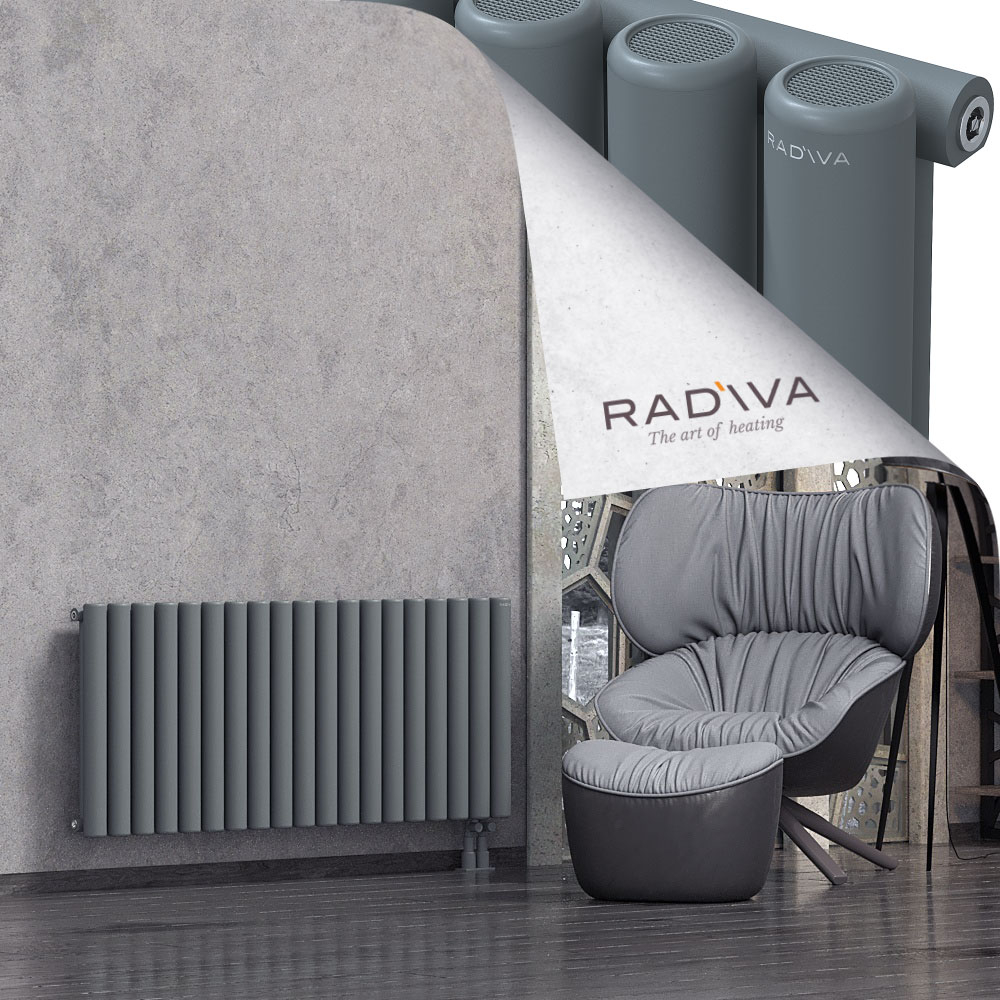 Mati Aluminium Radiator 600x1402 Anthracite - 4