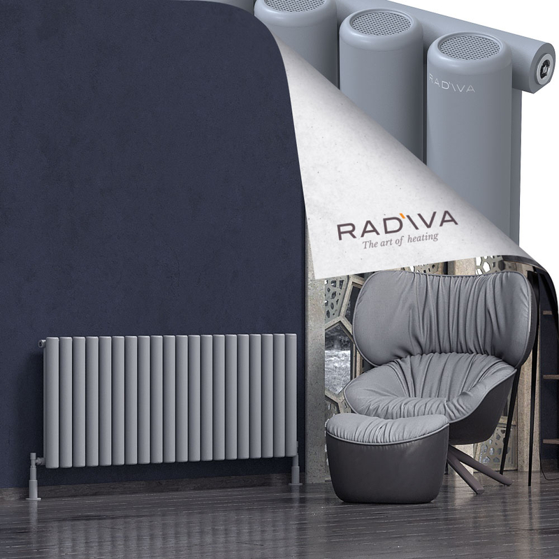 Mati Aluminium Radiator 600x1476 Grey 