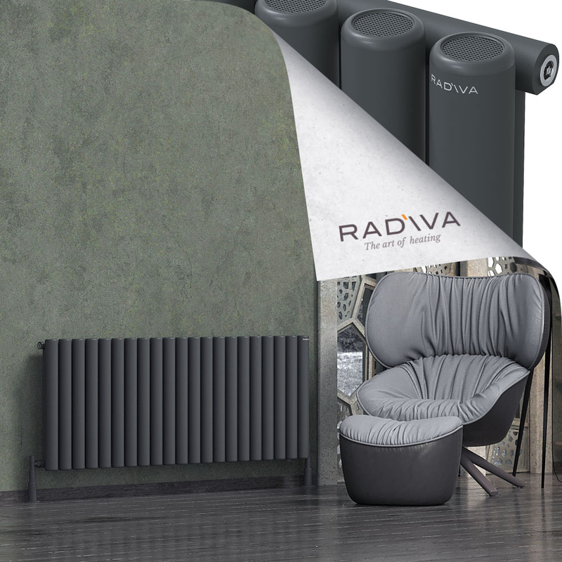 Mati Aluminium Radiator 600x1550 Dark Anthracite 