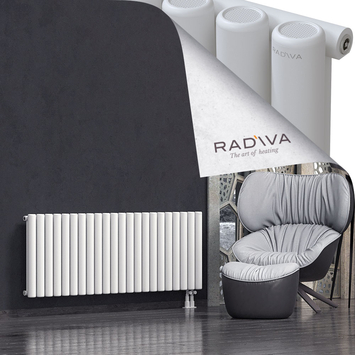 Mati Aluminium Radiator 600x1624 White Bottom Right 50mm
