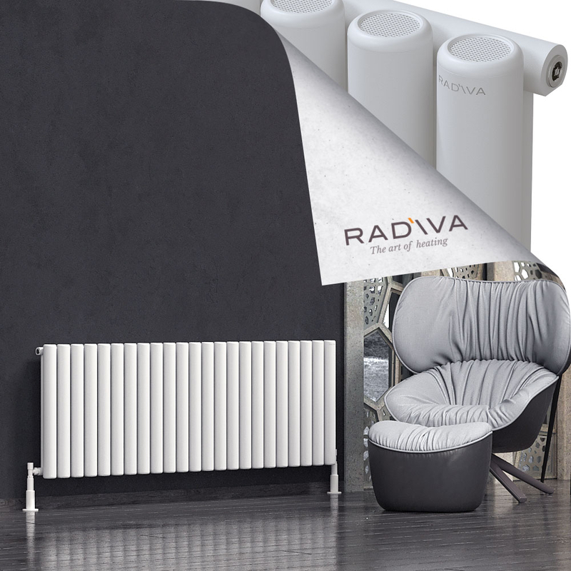 Mati Aluminium Radiator 600x1698 White 