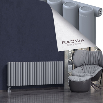 Mati Aluminium Radiator 600x1772 Grey Bottom Left 50mm