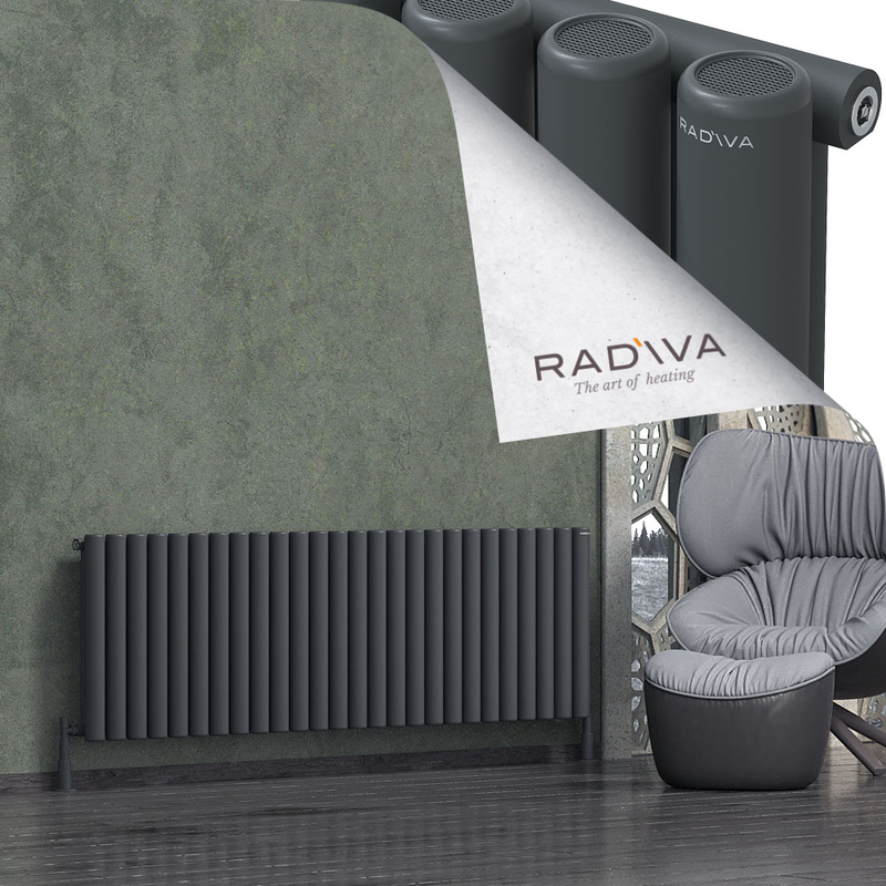 Mati Aluminium Radiator 600x1920 Dark Anthracite 