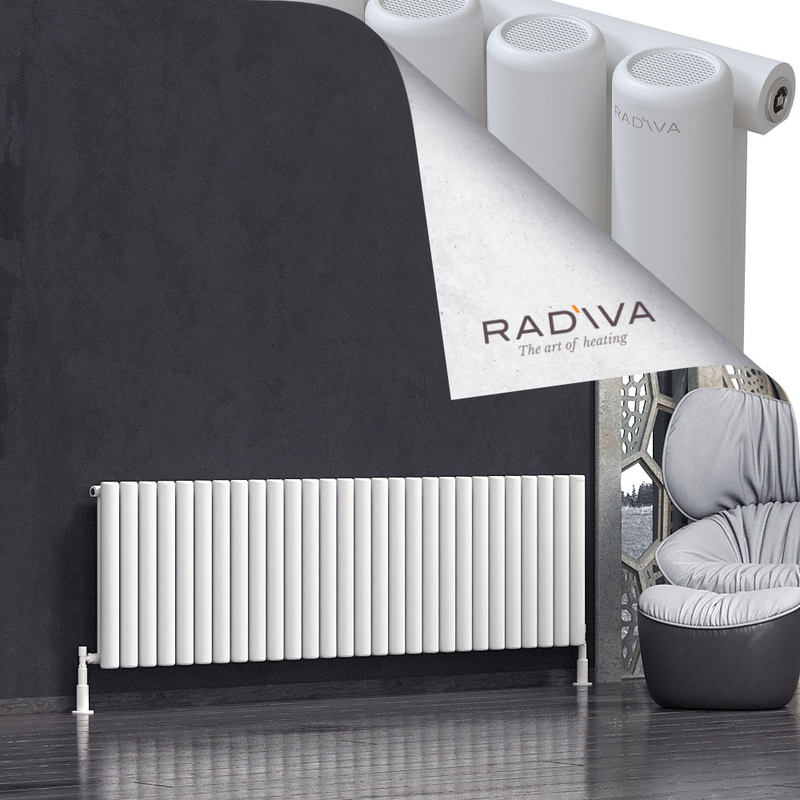 Mati Aluminium Radiator 600x2068 White 