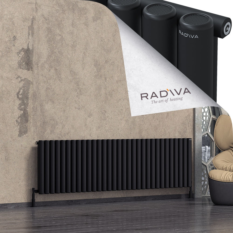 Mati Aluminium Radiator 600x2290 Black 