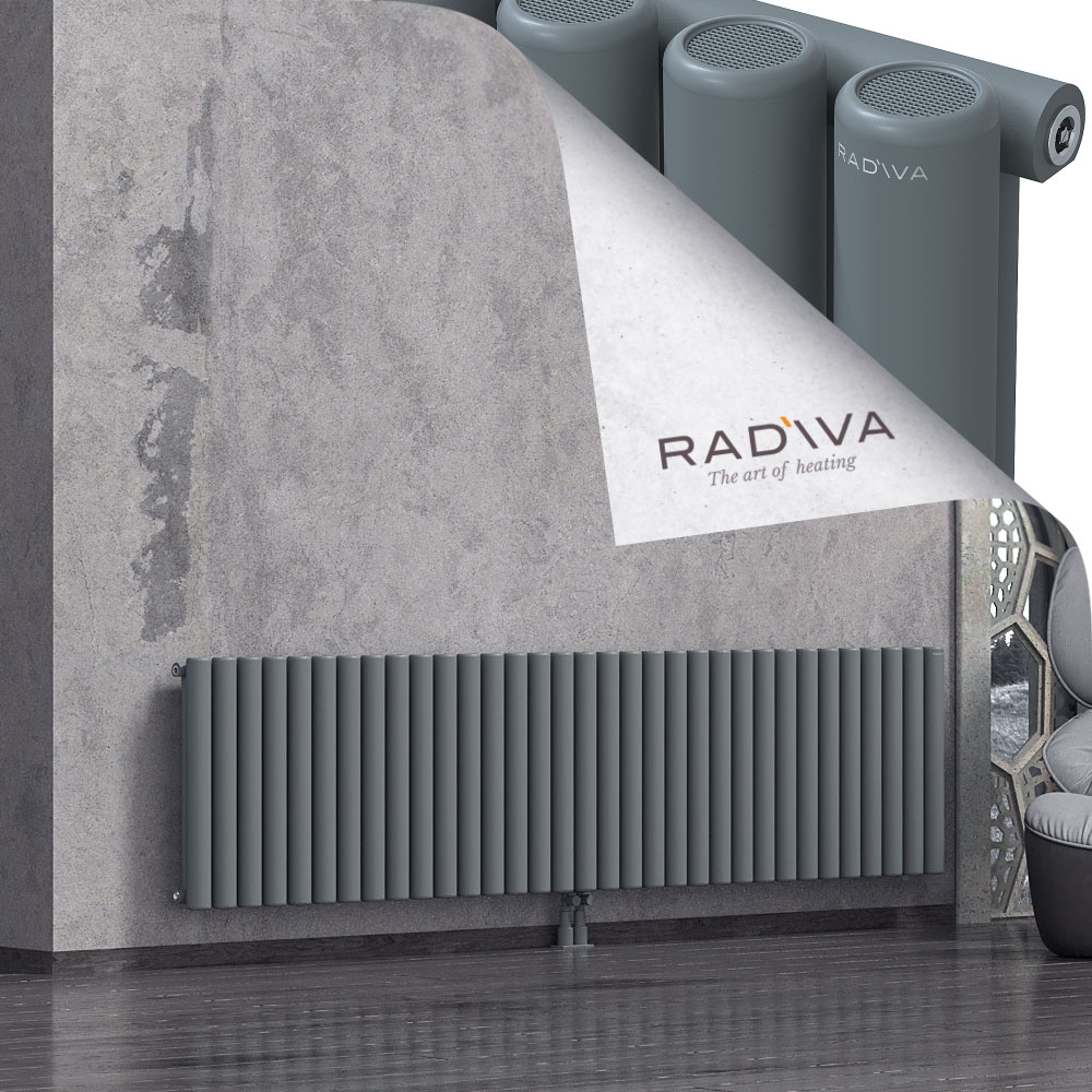 Mati Aluminium Radiator 600x2438 Anthracite - 2