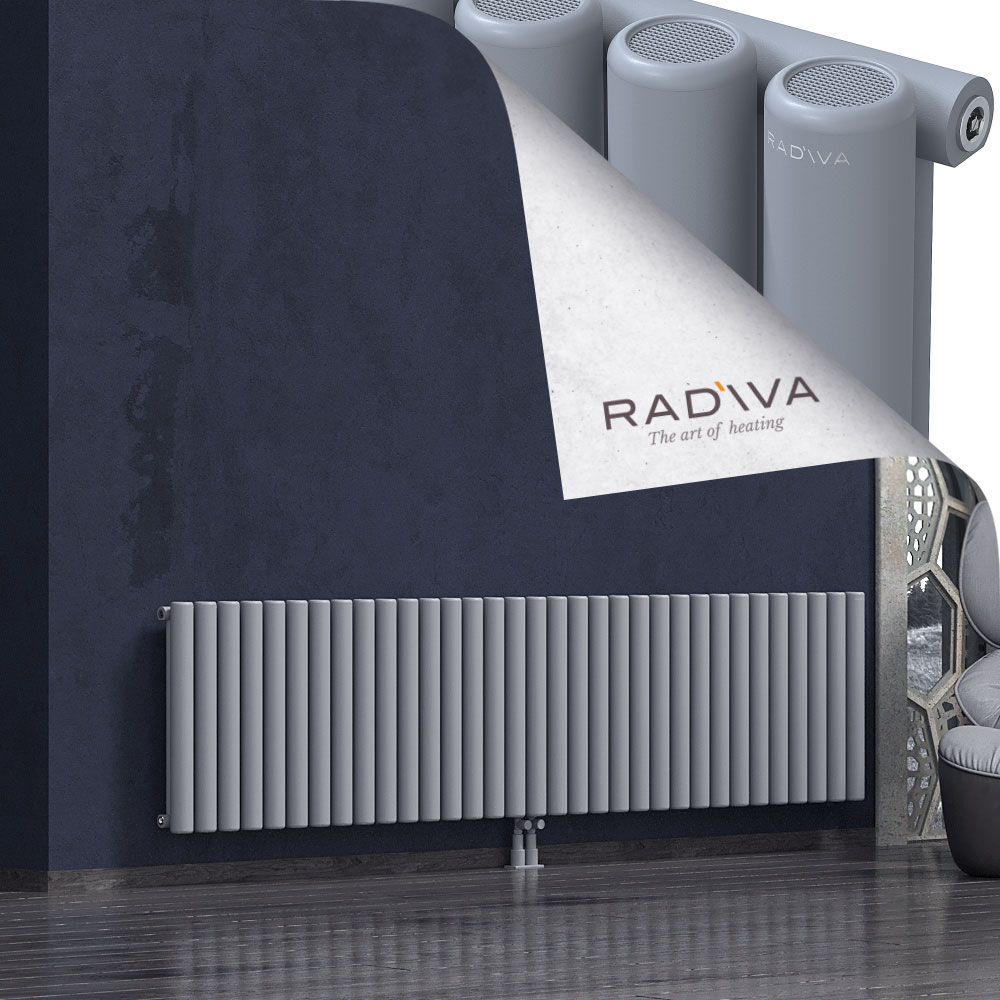 Mati Aluminium Radiator 600x2438 Grey - 2