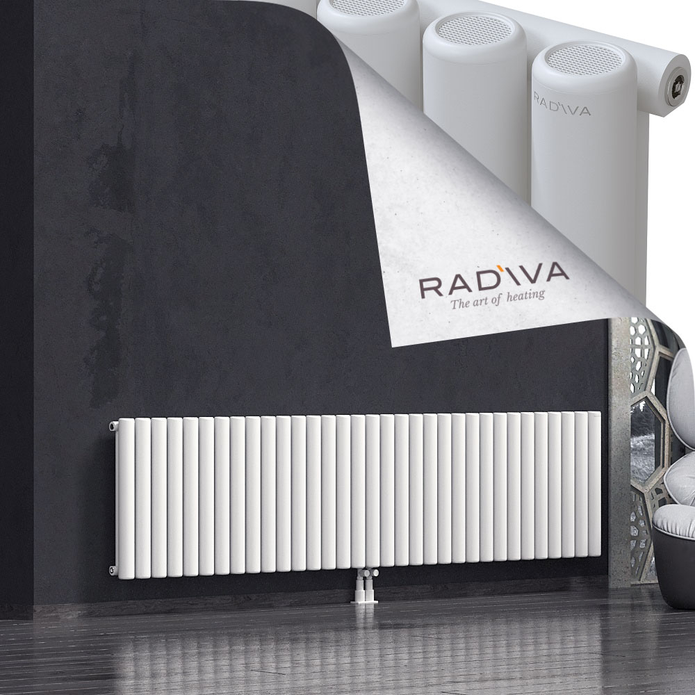 Mati Aluminium Radiator 600x2438 White - 2