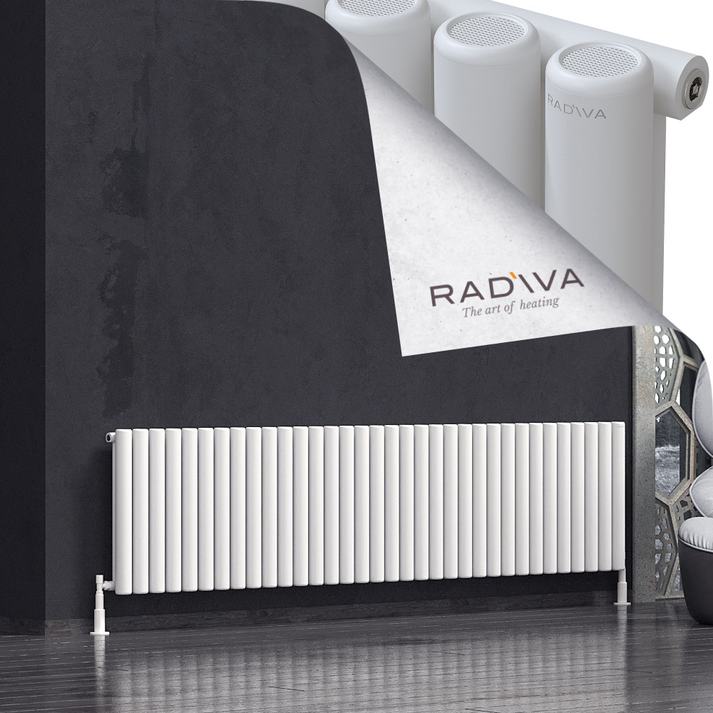 Mati Aluminium Radiator 600x2512 White - 1