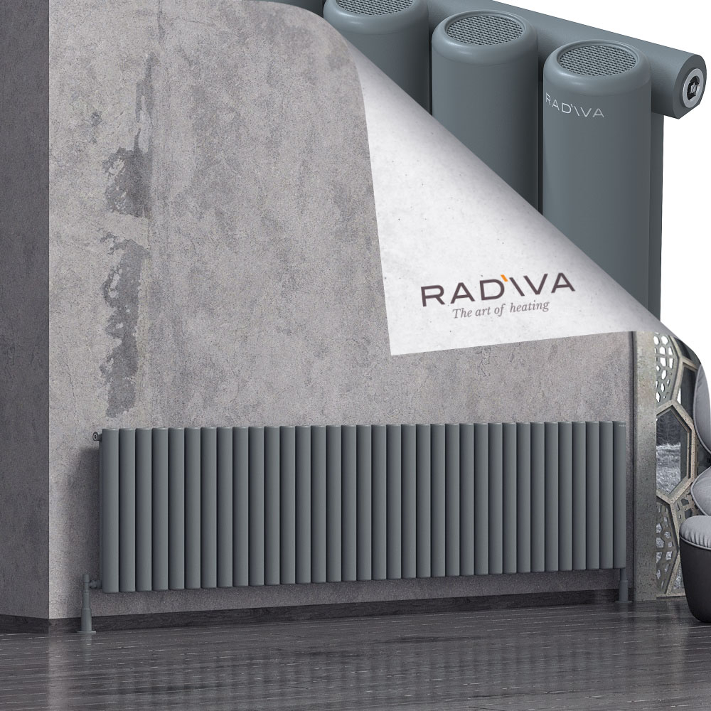 Mati Aluminium Radiator 600x2586 Anthracite - 1