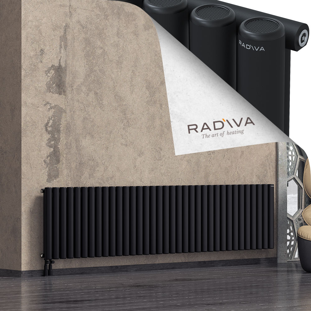 Mati Aluminium Radiator 600x2586 Black - 3
