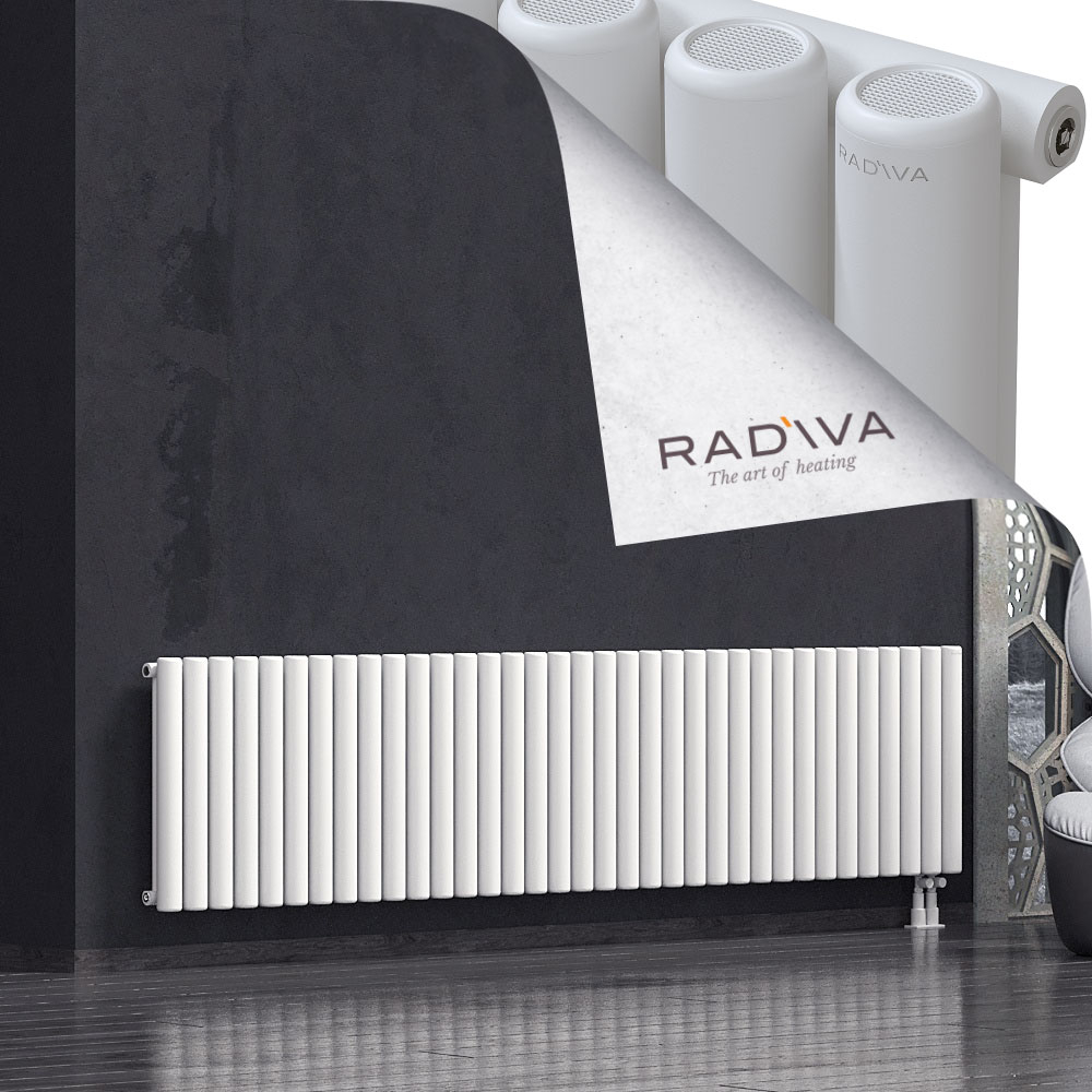 Mati Aluminium Radiator 600x2586 White - 4