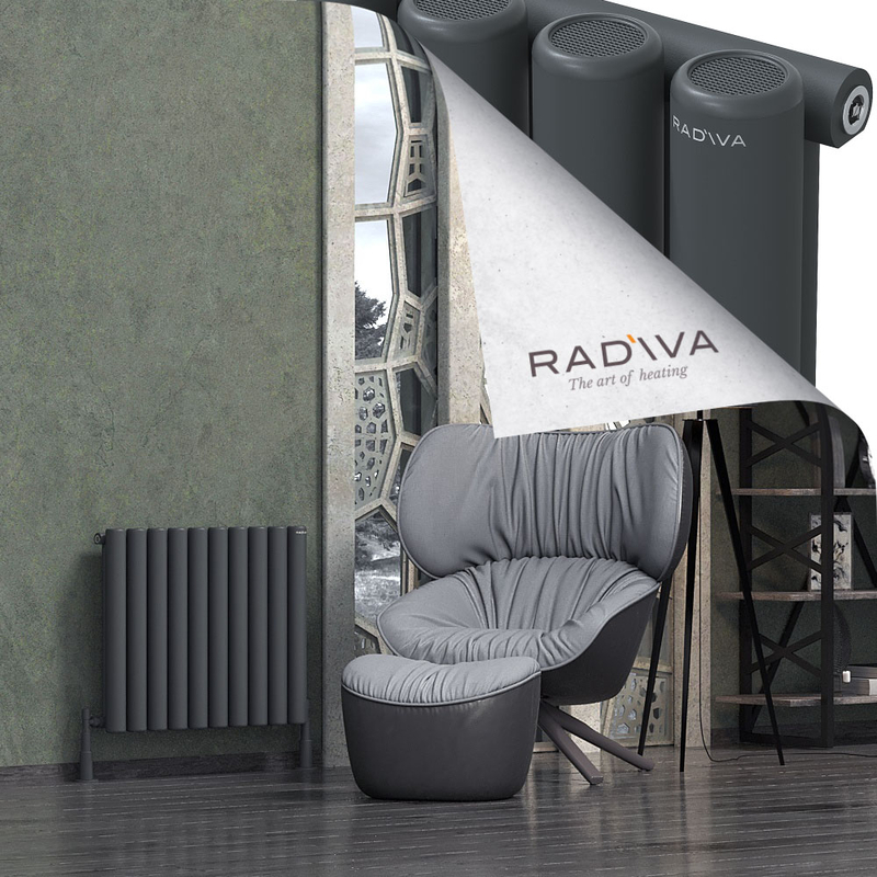 Mati Aluminium Radiator 600x736 Dark Anthracite 