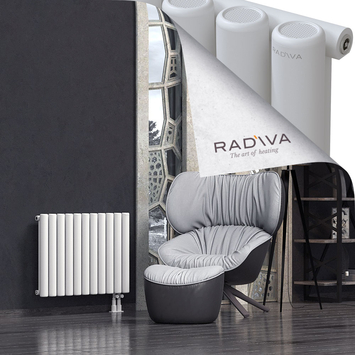 Mati Aluminium Radiator 600x810 White Bottom Right 50mm