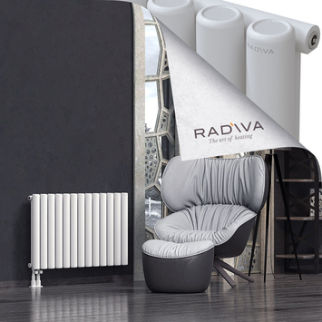 Mati Aluminium Radiator 600x958 White Bottom Left 50mm