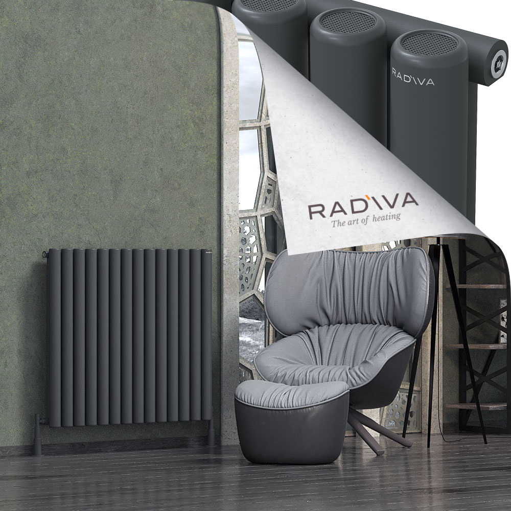 Mati Aluminium Radiator 900x1032 Dark Anthracite - 1