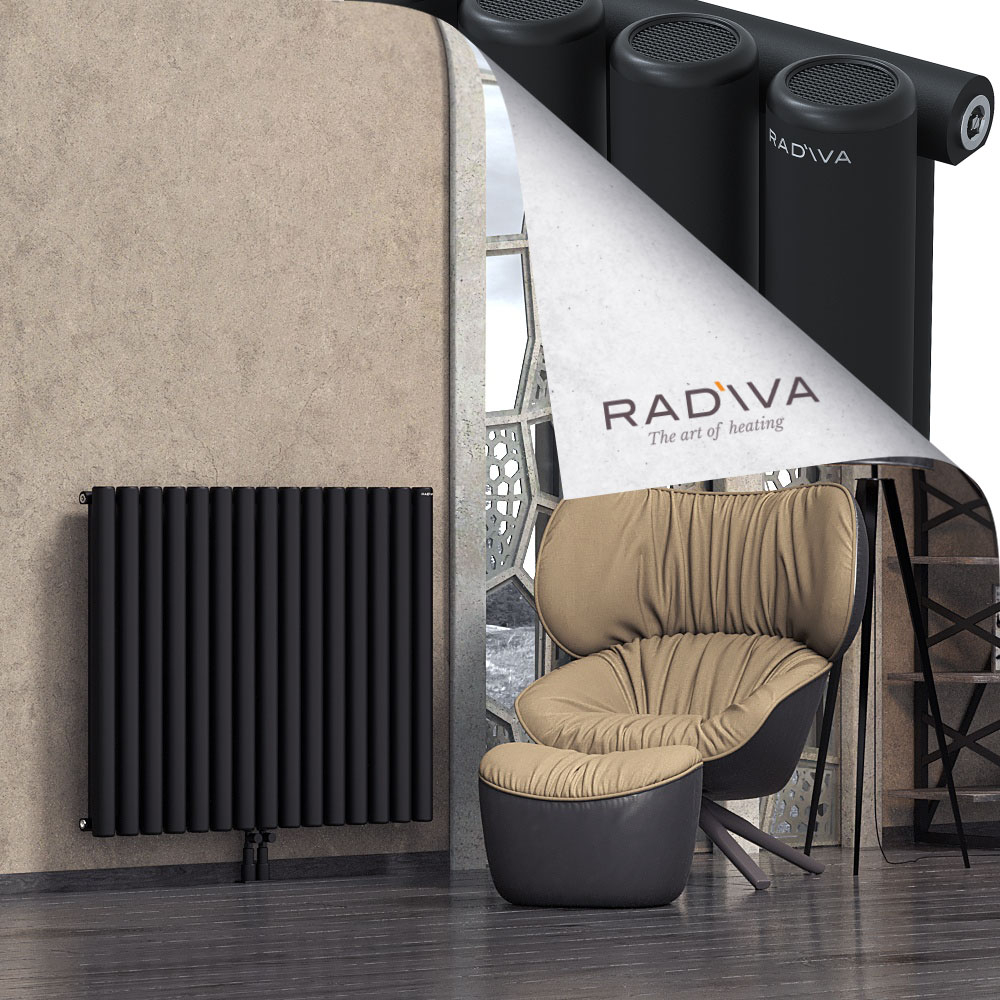 Mati Aluminium Radiator 900x1106 Black - 2