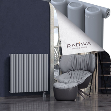 Mati Aluminium Radiator 900x1106 Grey Bottom Right 50mm