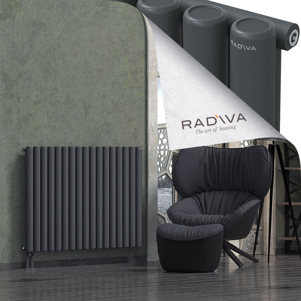 Mati Aluminium Radiator 900x1254 Dark Anthracite - 3