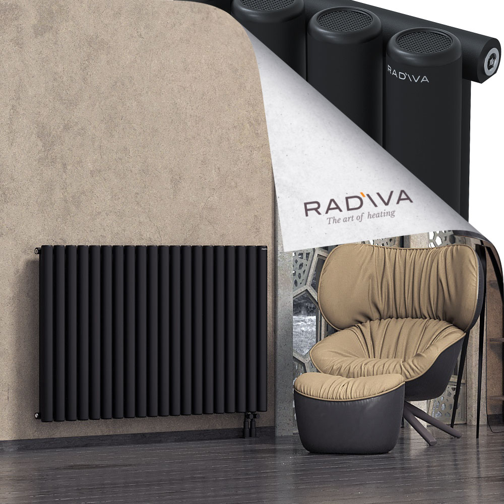 Mati Aluminium Radiator 900x1476 Black - 4