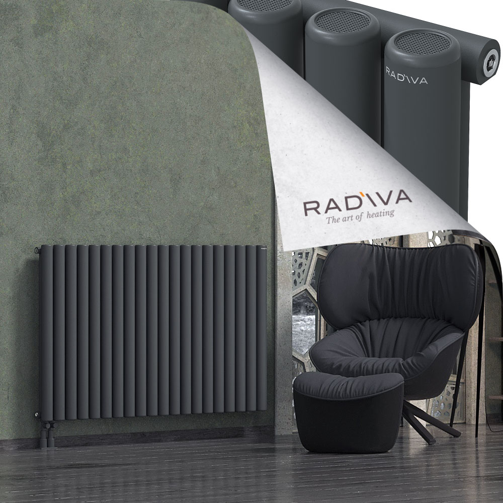 Mati Aluminium Radiator 900x1476 Dark Anthracite - 3