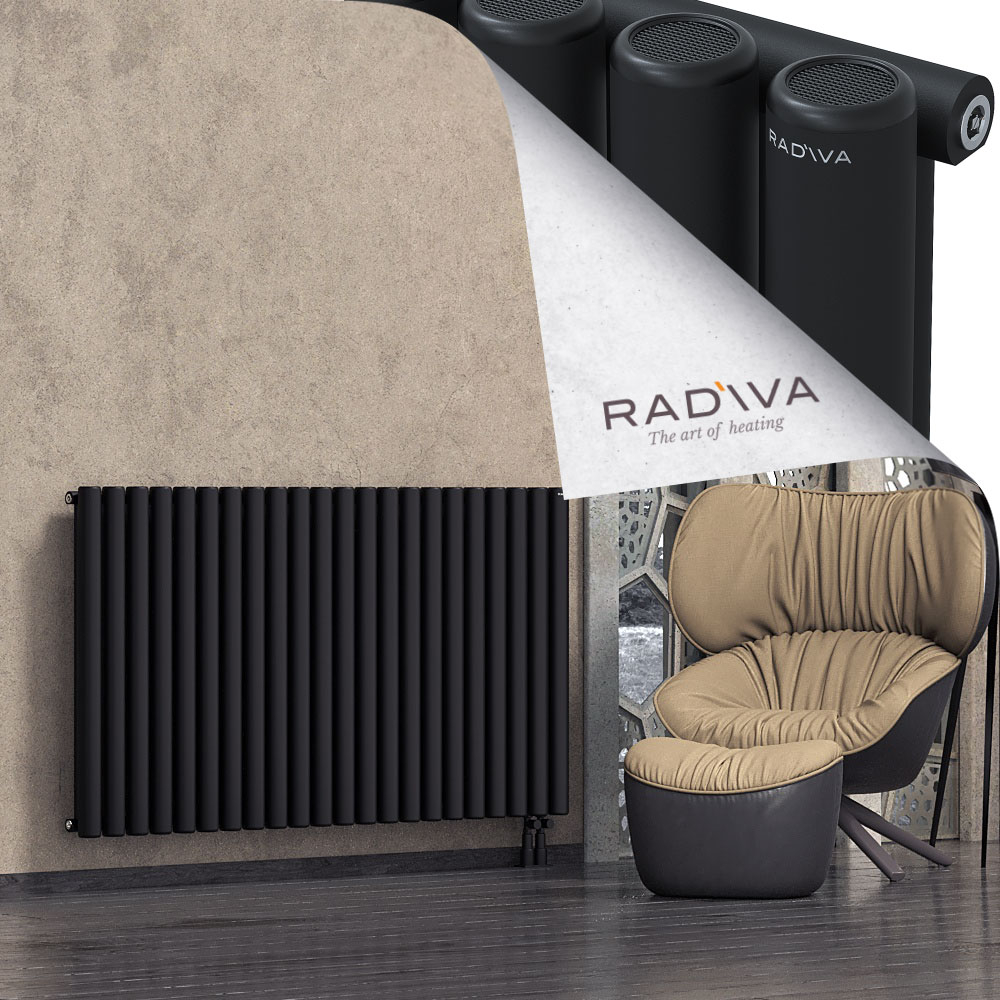 Mati Aluminium Radiator 900x1624 Black - 4