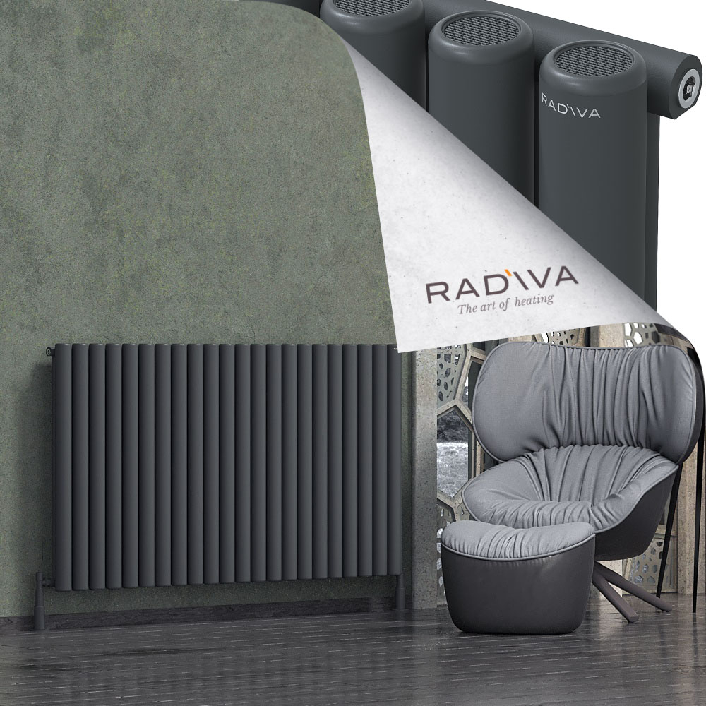 Mati Aluminium Radiator 900x1624 Dark Anthracite - 1