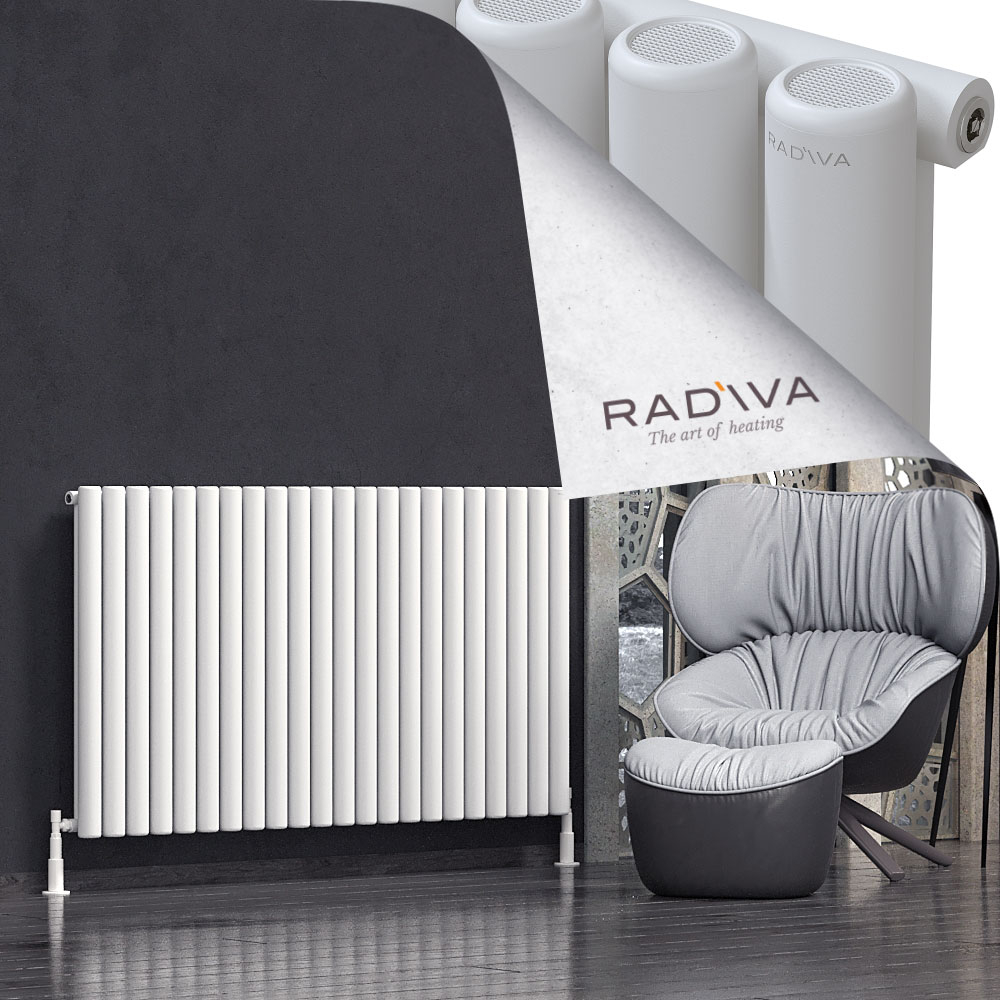 Mati Aluminium Radiator 900x1624 White - 1