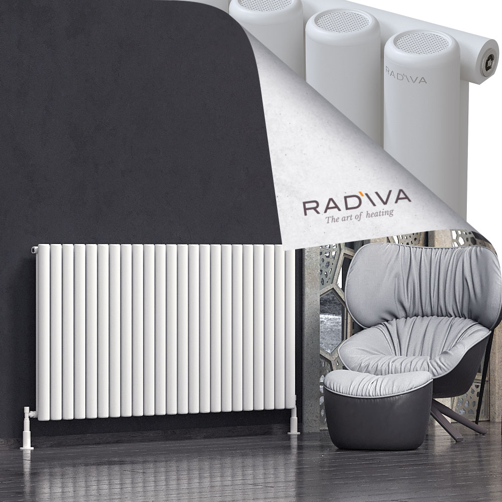 Mati Aluminium Radiator 900x1698 White - 1