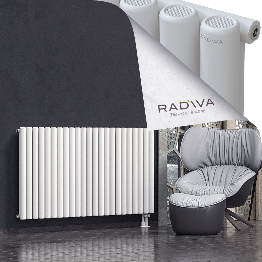 Mati Aluminium Radiator 900x1698 White - 4