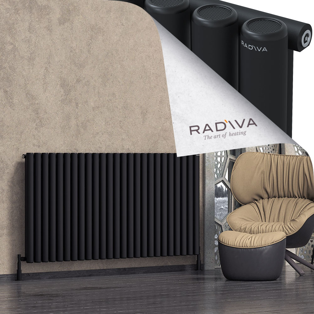 Mati Aluminium Radiator 900x1846 Black - 1