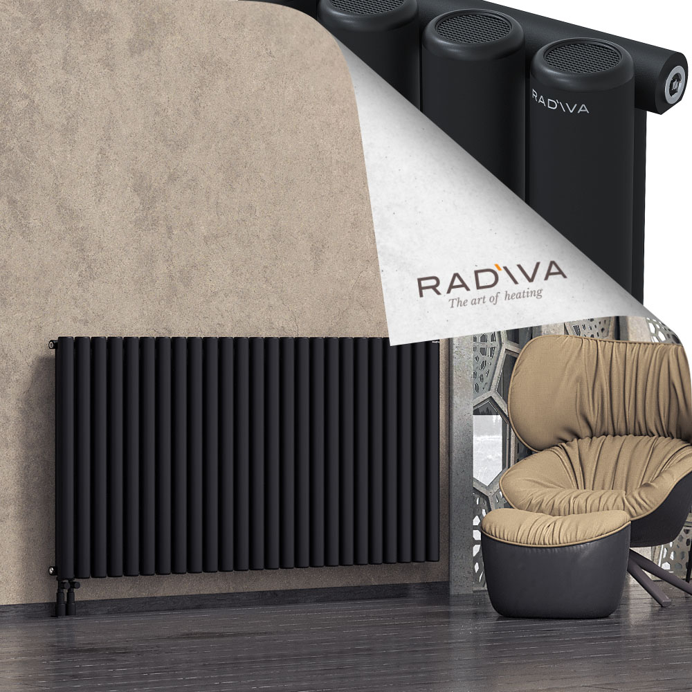 Mati Aluminium Radiator 900x1846 Black - 3