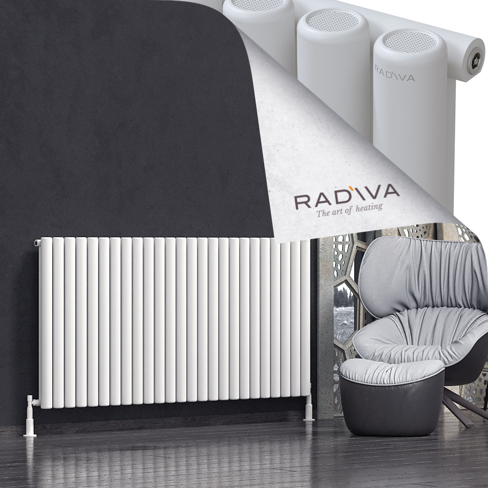 Mati Aluminium Radiator 900x1846 White - 1