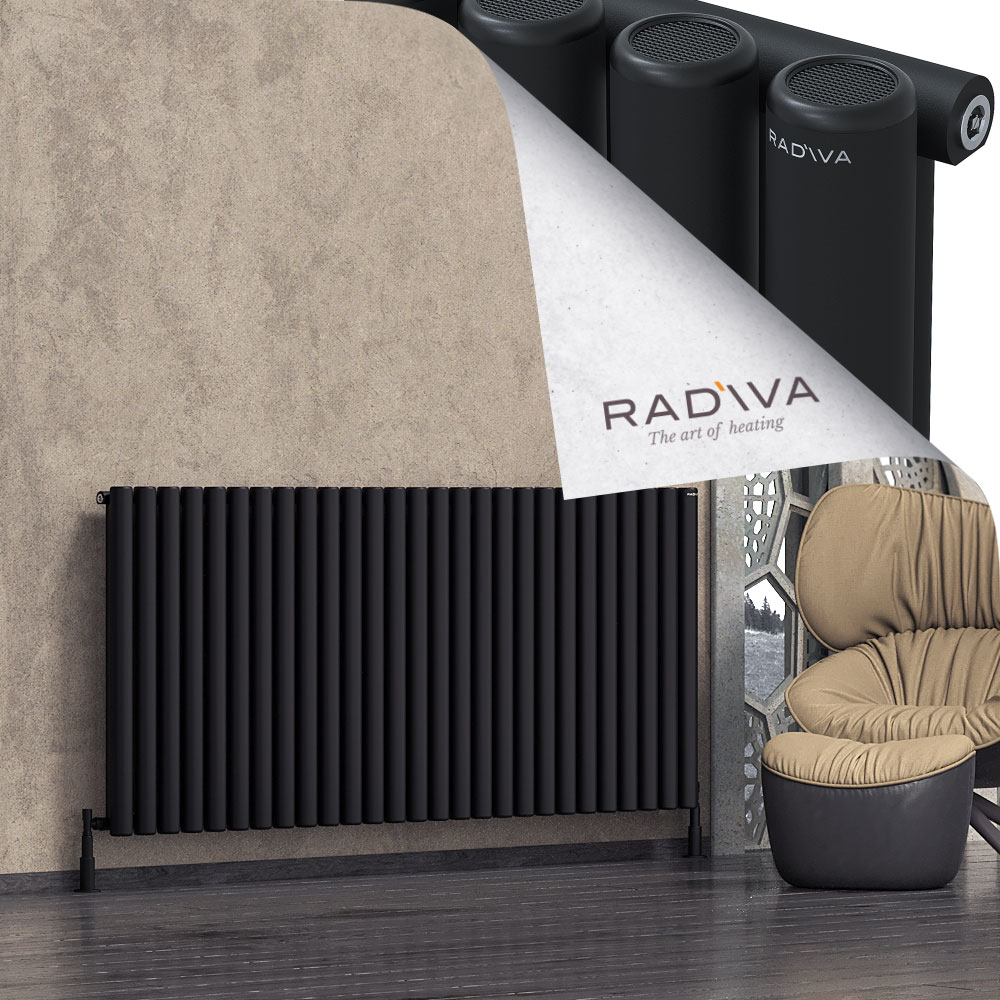 Mati Aluminium Radiator 900x1994 Black - 1