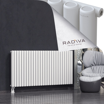 Mati Aluminium Radiator 900x1994 White Bottom Left 50mm