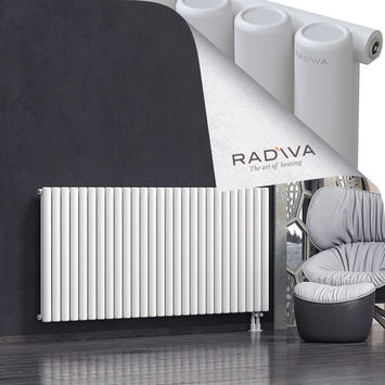 Mati Aluminium Radiator 900x1994 White Bottom Right 50mm