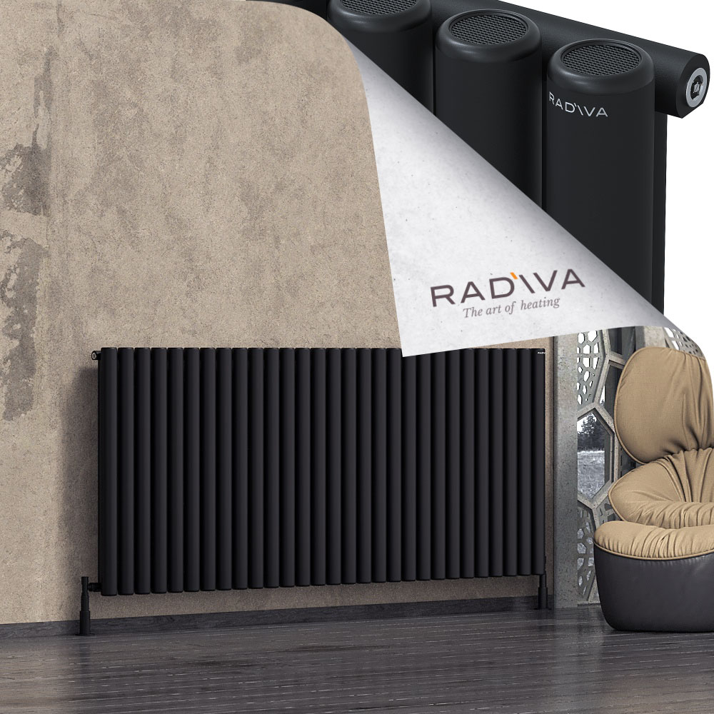 Mati Aluminium Radiator 900x2142 Black - 1