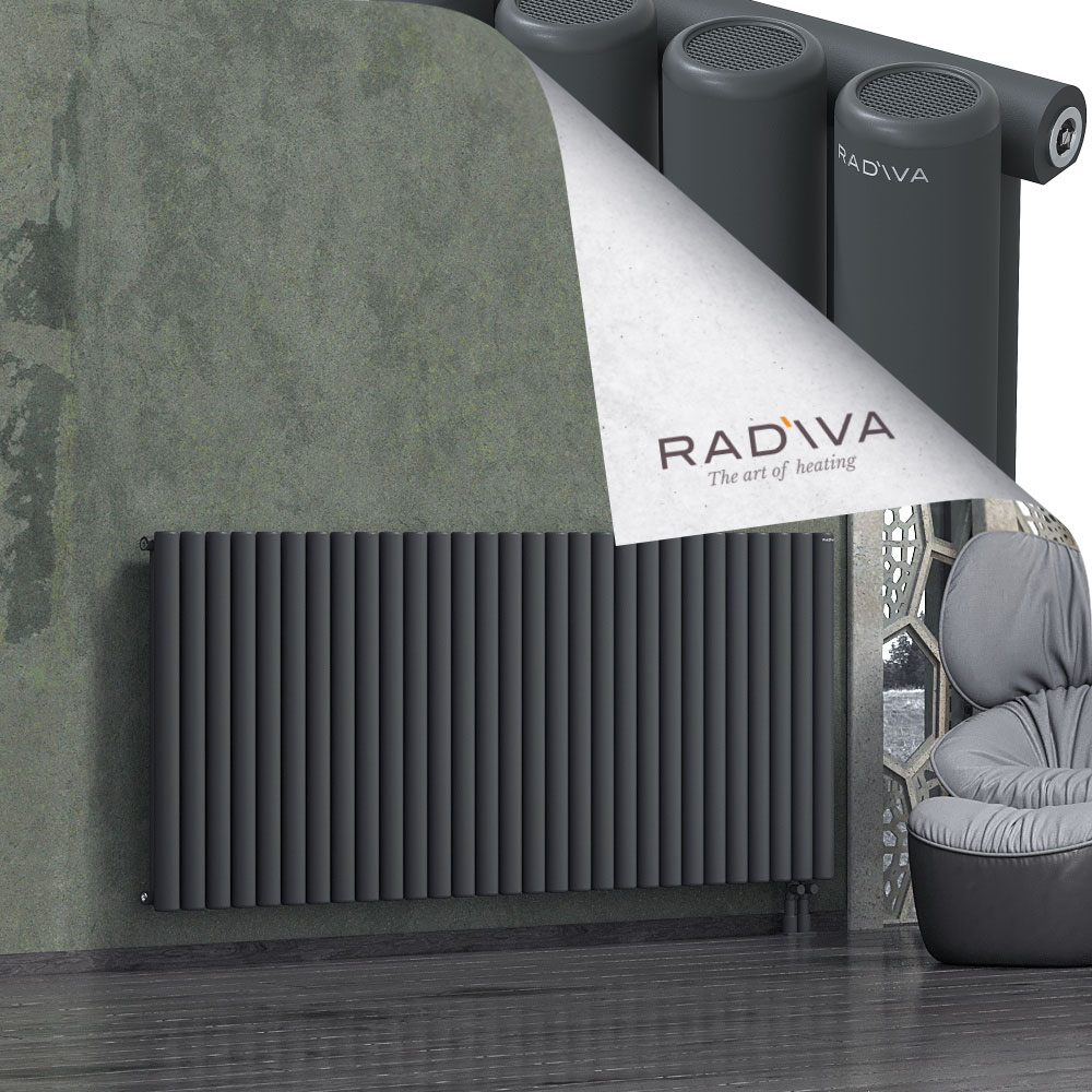 Mati Aluminium Radiator 900x2142 Dark Anthracite - 4