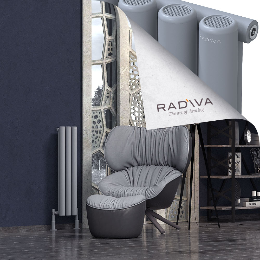 Mati Aluminium Radiator 900x218 Grey - 1