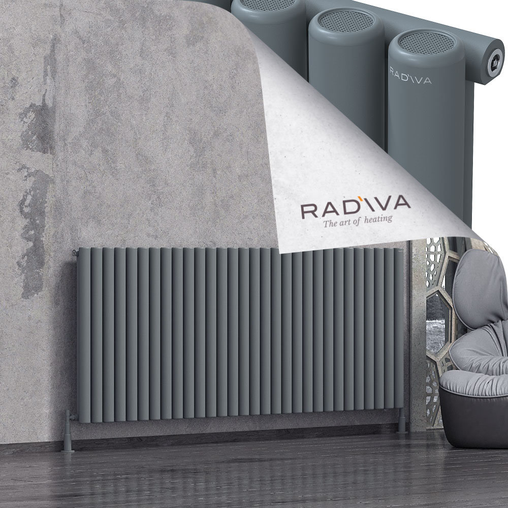 Mati Aluminium Radiator 900x2216 Anthracite - 1