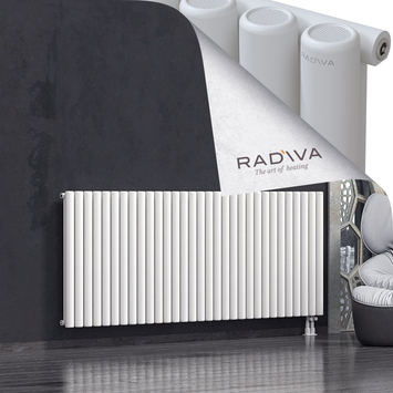 Mati Aluminium Radiator 900x2290 White Bottom Right 50mm
