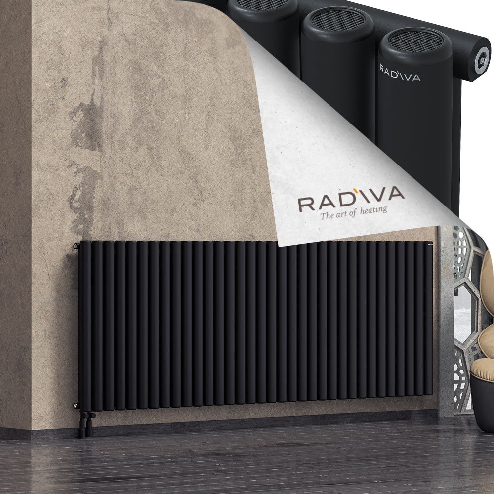 Mati Aluminium Radiator 900x2512 Black - 3