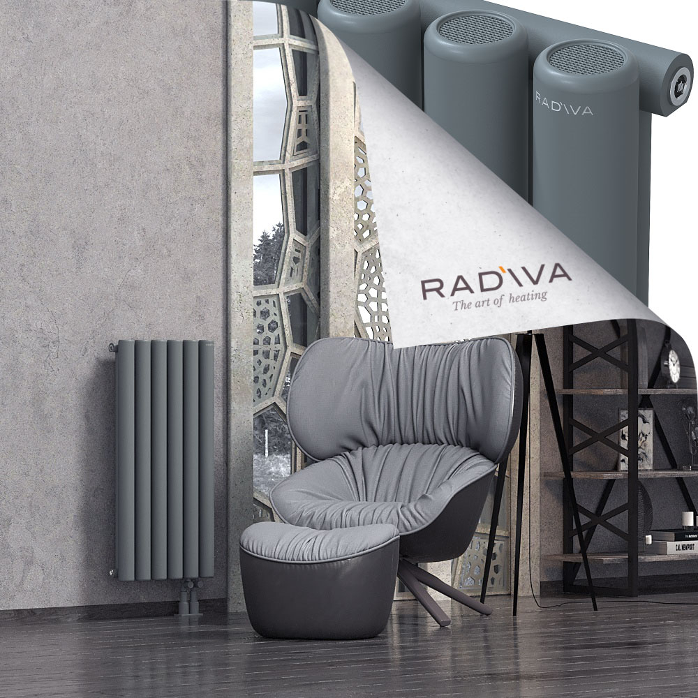 Mati Aluminium Radiator 900x440 Anthracite - 4