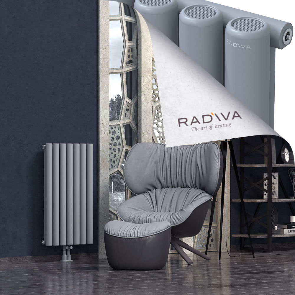Mati Aluminium Radiator 900x514 Grey - 2