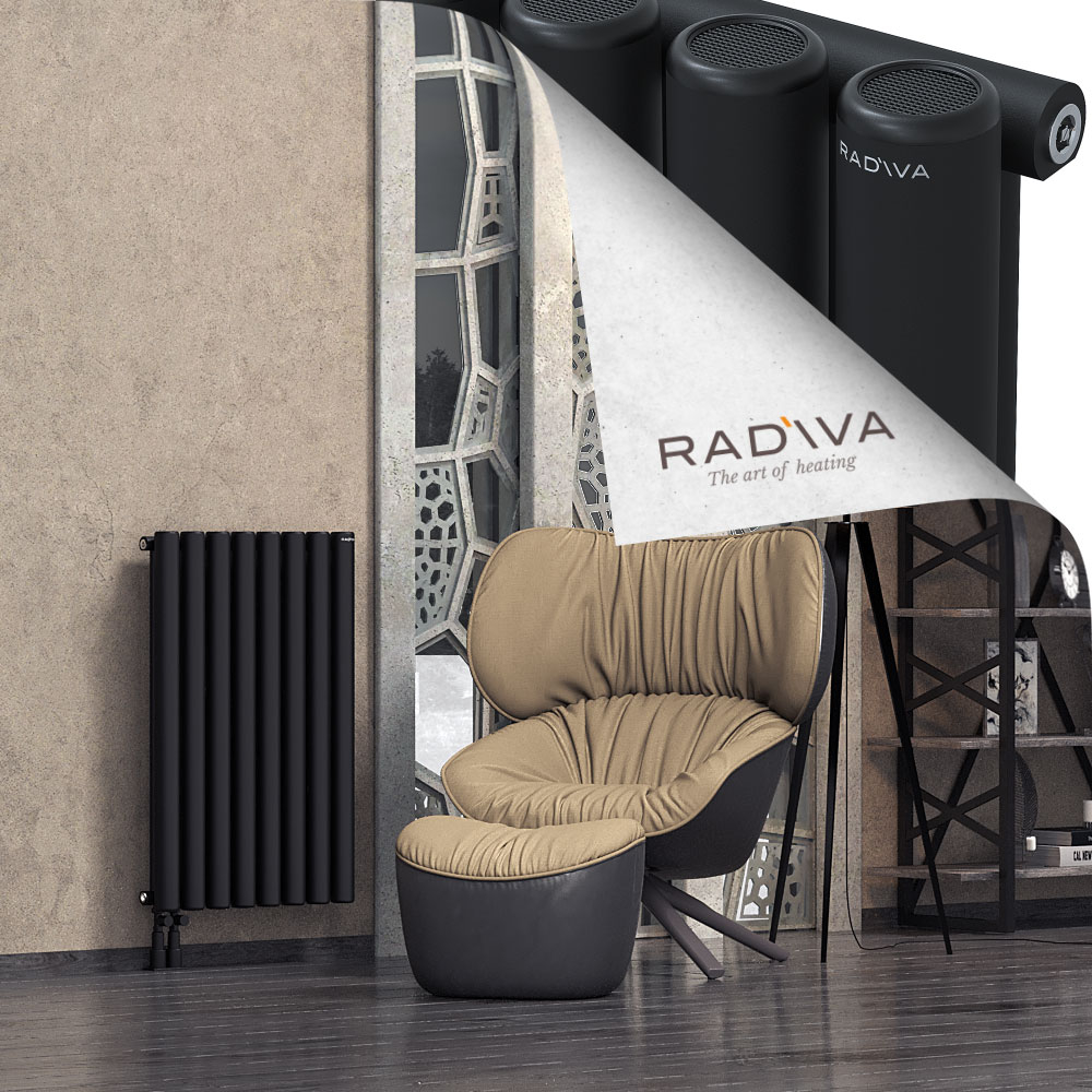Mati Aluminium Radiator 900x588 Black - 3